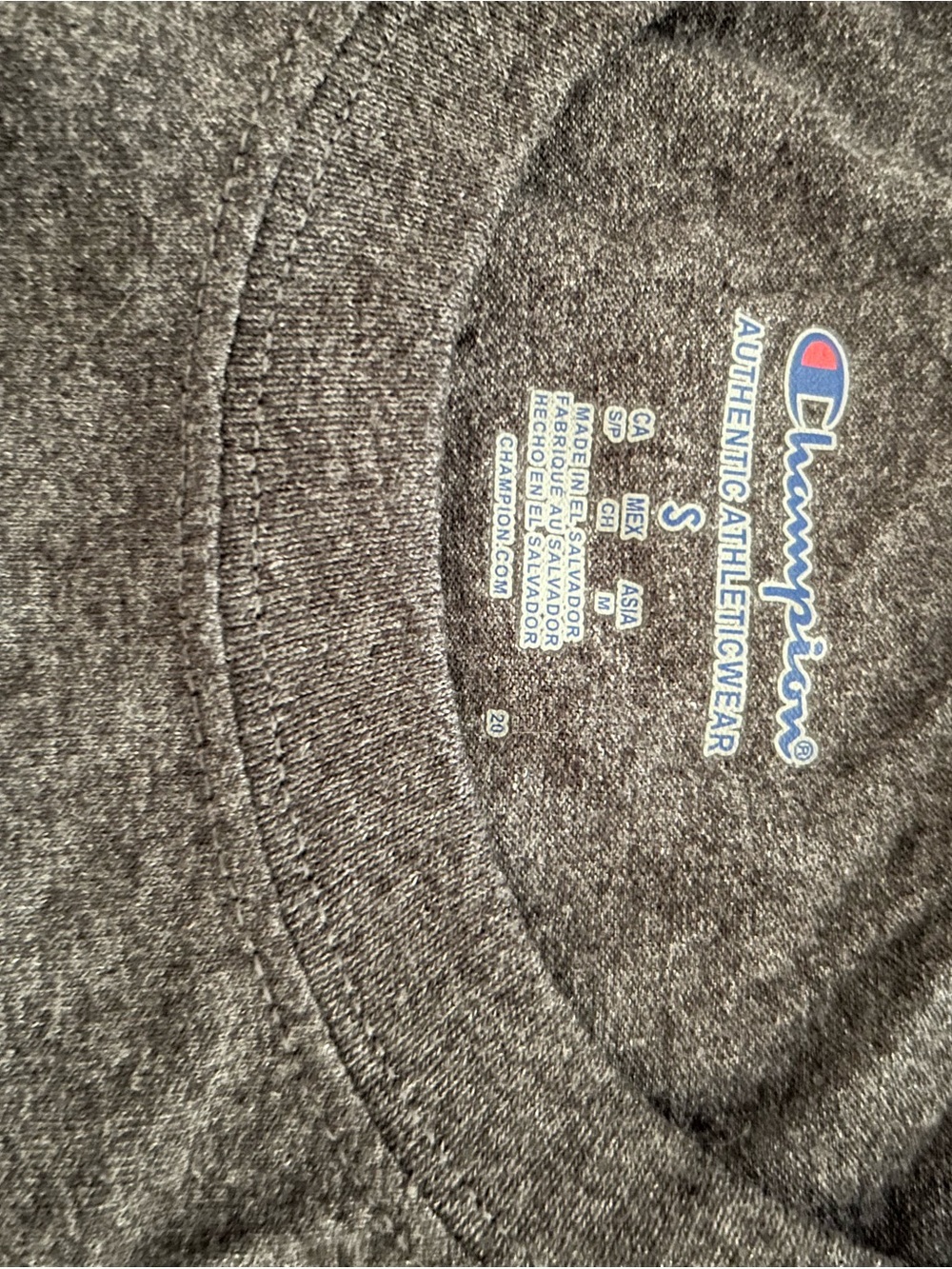Men's Gray Crewneck tee shirt Georgia Tech University NWOT - Picture 2 of 3